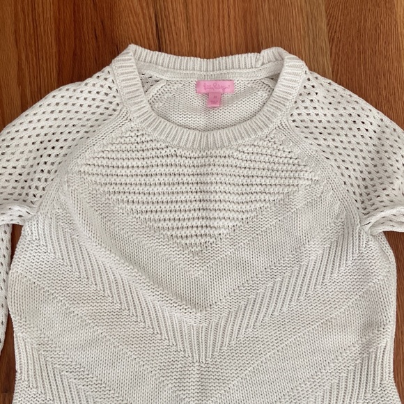 NWOT Lilly Pulitzer sweater - cream/ivory - Picture 2 of 7